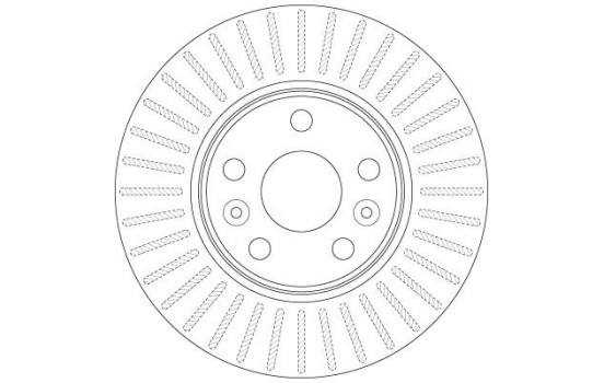 Disque de frein DF6448 TRW, Image 3