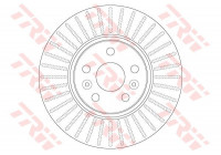 Disque de frein DF6449 TRW