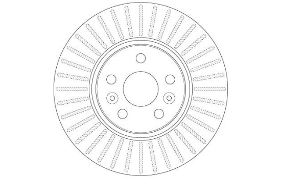 Disque de frein DF6449 TRW, Image 3