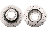Disque de frein DF6464S TRW