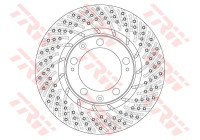 Disque de frein DF6466S TRW