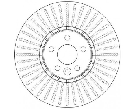 Disque de frein DF6472S TRW, Image 3