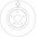 Disque de frein DF6480 TRW, Vignette 2