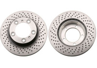 Disque de frein DF6483S TRW