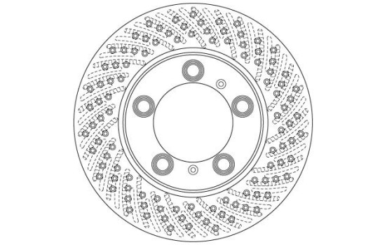 Disque de frein DF6483S TRW, Image 2