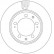 Disque de frein DF6484S TRW, Vignette 2