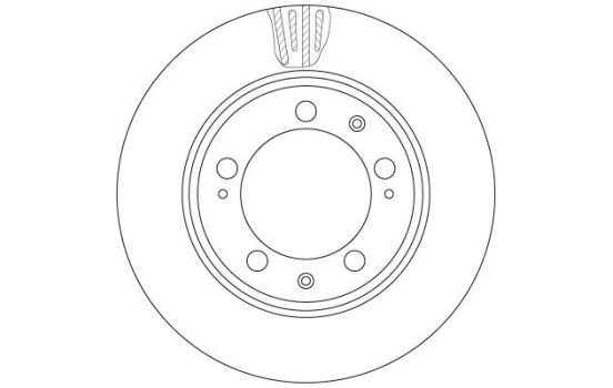 Disque de frein DF6484S TRW, Image 2