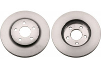 Disque de frein DF6491 TRW