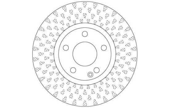 Disque de frein DF6501 TRW, Image 2