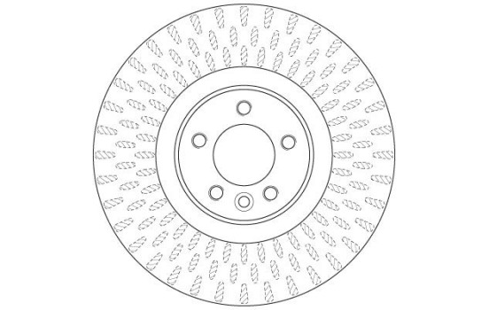 Disque de frein DF6508S TRW, Image 2