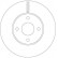 Disque de frein DF6520 TRW, Vignette 2