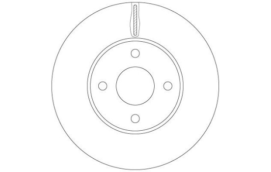 Disque de frein DF6520 TRW, Image 2