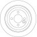 Disque de frein DF6523 TRW, Vignette 2
