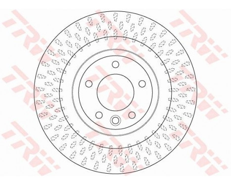 Disque de frein DF6528S TRW