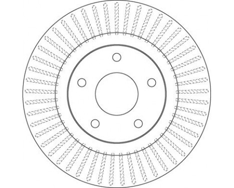 Disque de frein DF6533 TRW, Image 2