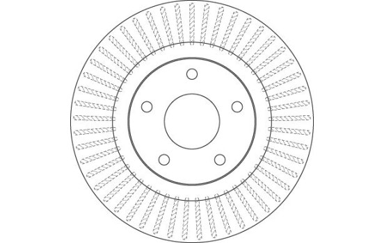 Disque de frein DF6533 TRW, Image 2