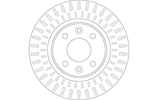 Disque de frein DF6534 TRW, Image 4