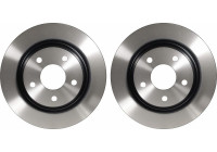 Disque de frein DF6556 TRW