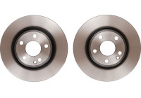 Disque de frein DF6591 TRW