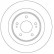 Disque de frein DF6598 TRW, Vignette 2