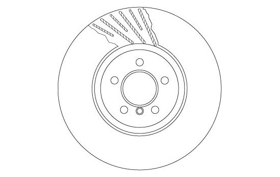 Disque de frein DF6614S TRW