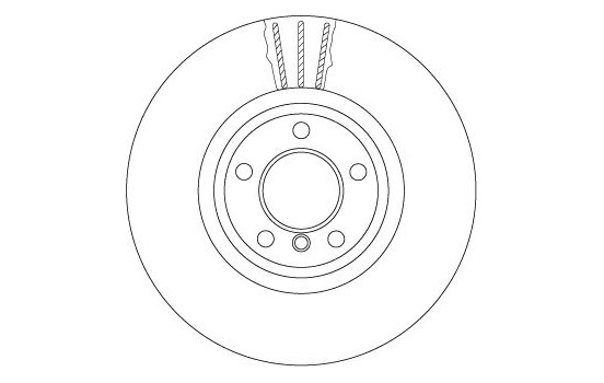 Disque de frein DF6615S TRW, Image 2