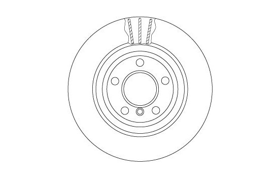 Disque de frein DF6617S TRW, Image 2