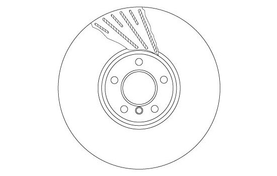 Disque de frein DF6623S TRW, Image 2