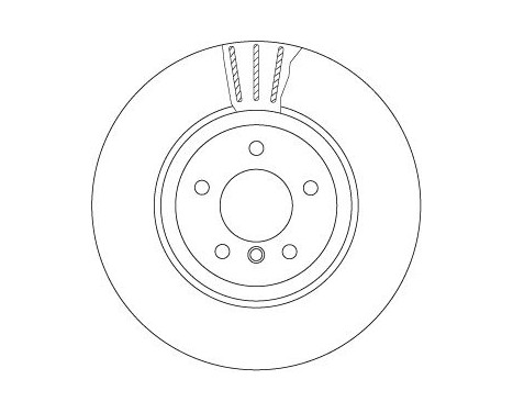 Disque de frein DF6624S TRW