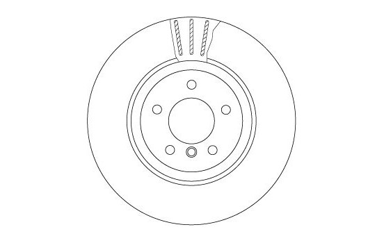 Disque de frein DF6624S TRW