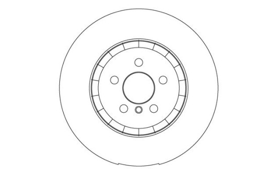 Disque de frein DF6636S TRW