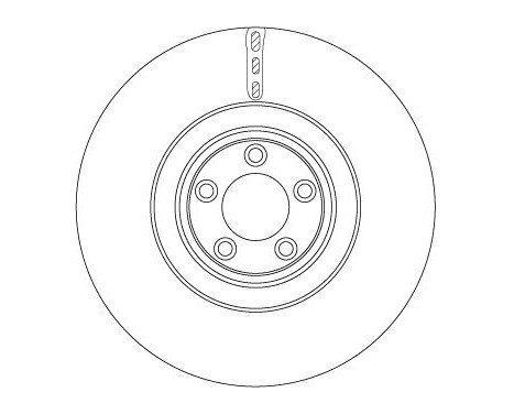 Disque de frein DF6651S TRW