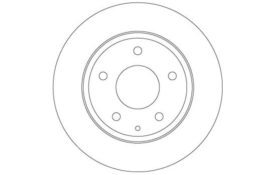 Disque de frein DF6659 TRW, Image 2
