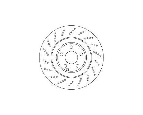 Disque de frein DF6668S TRW