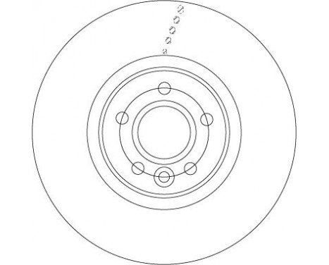 Disque de frein DF6676S TRW, Image 3