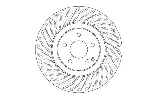 Disque de frein DF6682S TRW, Image 2