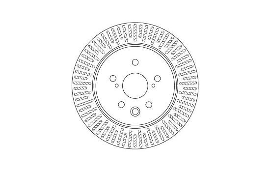 Disque de frein DF6691 TRW, Image 2