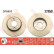 Disque de frein DF6693 TRW