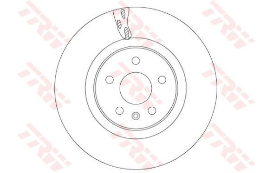 Disque de frein DF6700S TRW