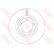 Disque de frein DF6712 TRW