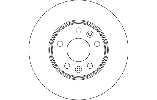 Disque de frein DF6720S TRW