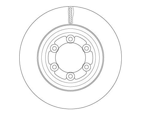 Disque de frein DF6736S TRW