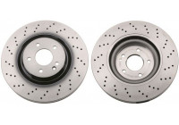 Disque de frein DF6741S TRW