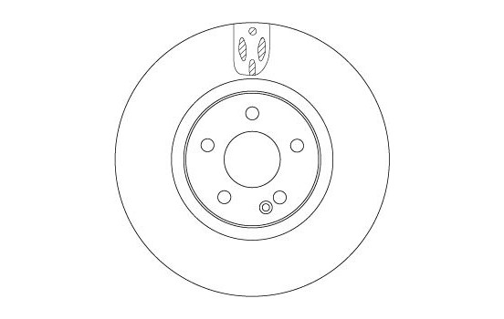 Disque de frein DF6744S TRW, Image 2