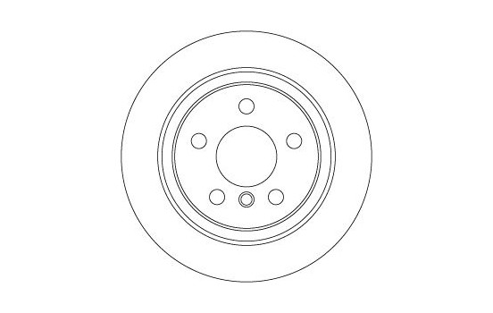 Disque de frein DF6756 TRW, Image 2