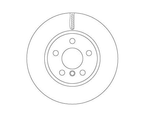 Disque de frein DF6757 TRW