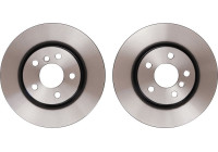Disque de frein DF6757 TRW