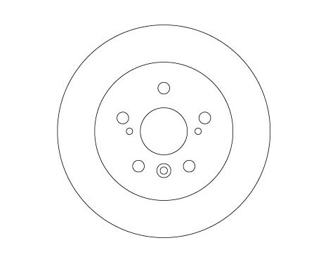 Disque de frein DF6760 TRW, Image 2