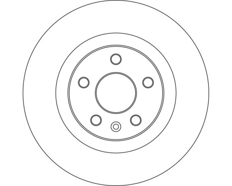 Disque de frein DF6776S TRW
