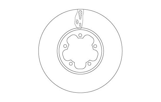 Disque de frein DF6781S TRW, Image 2